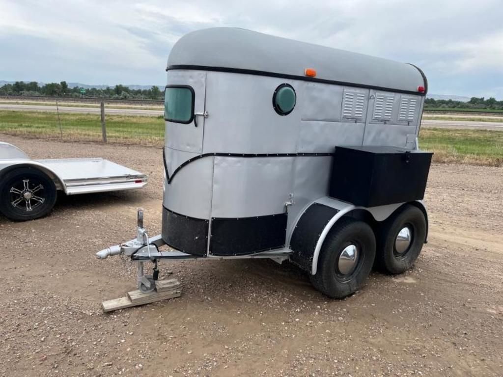 1966 Lincraft 1 Horse Bumper Pull Horse Trailer - Image 3