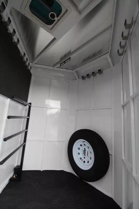 2026 Trails West Trailers Adventure MX II 4 Horse Trailer - Swing Out Saddle - Image 4