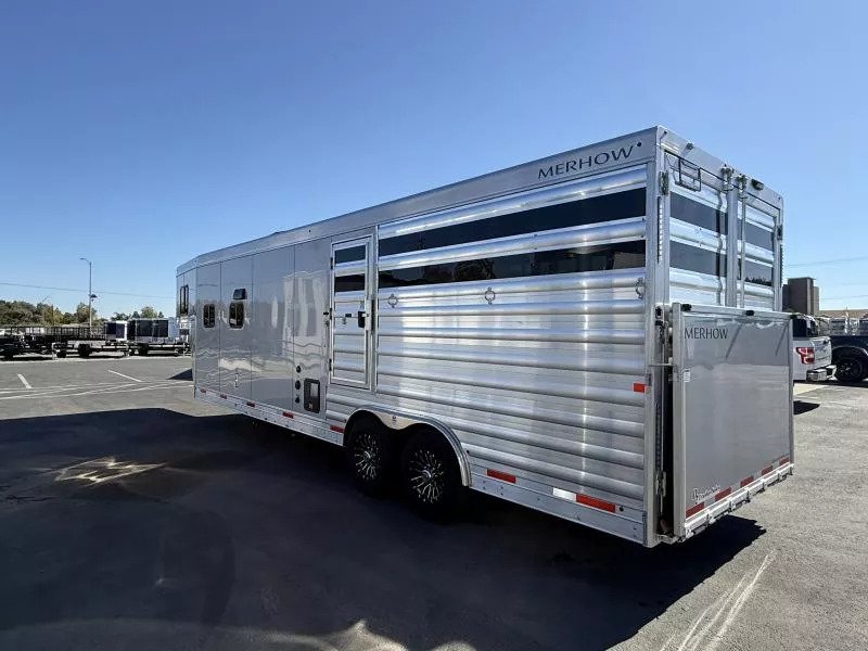 2026 Merhow Longhorn 8014 LQ Stock Trailer - Image 2