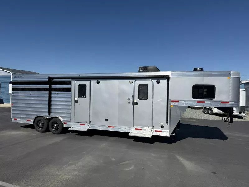 2026 Merhow Longhorn 8014 LQ Stock Trailer - Image 3