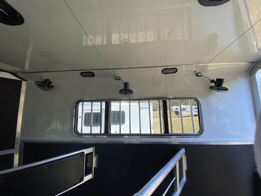 2024 Shadow Trailer 3 Horse Slant PRO SERIES Bumper Pull - Image 13