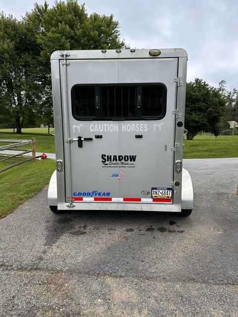 2019 Shadow Trailer StallMate 2 Horse Slant Load Bumper Pull - Image 3