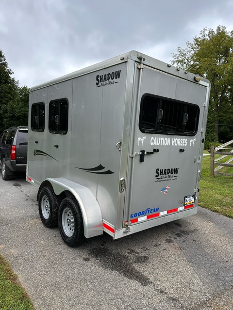 2019 Shadow Trailer StallMate 2 Horse Slant Load Bumper Pull - Image 4