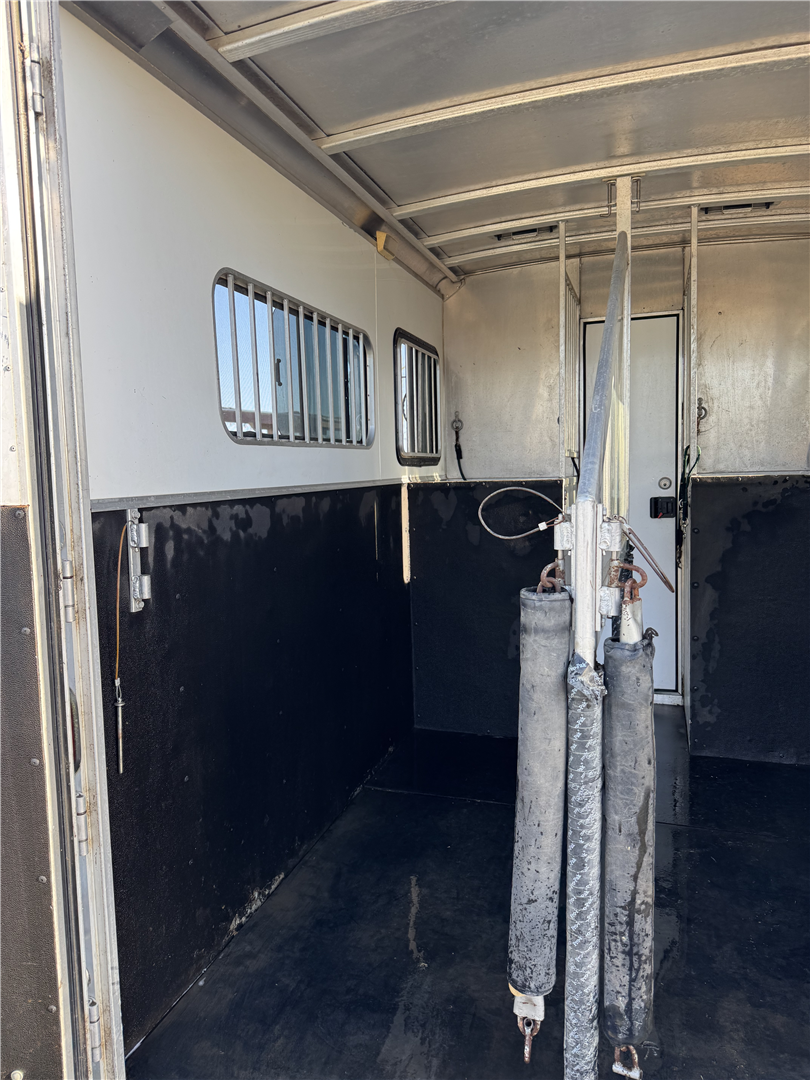 2008 Exiss EVENT 2 Horse Straight Load Bumper Pull - Image 6