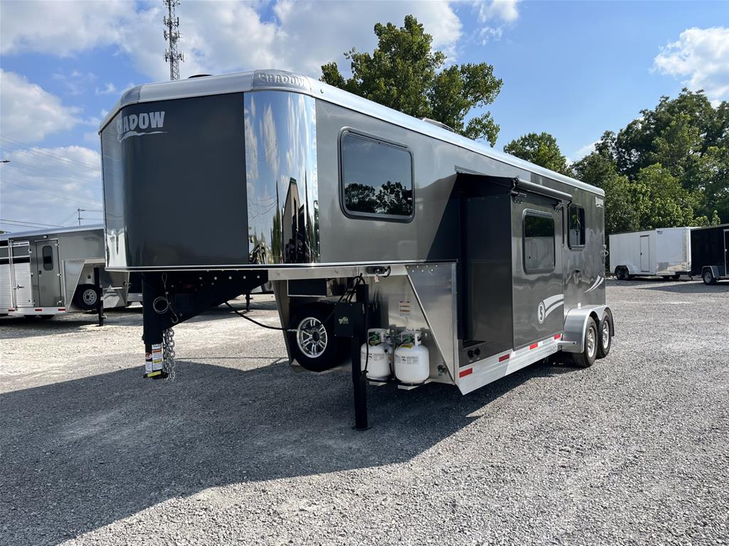 2024 Shadow 69186S 2 Horse Slant Load Gooseneck Trailer with Living Quarters - Image 8