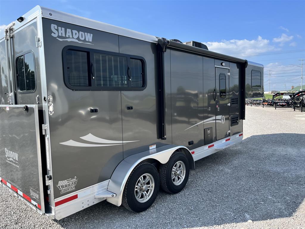 2024 Shadow 69186S 2 Horse Slant Load Gooseneck Trailer with Living Quarters - Image 4